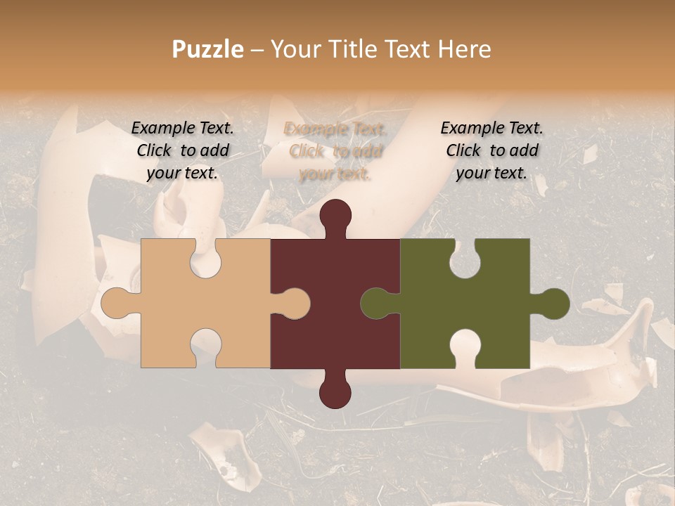 The Old, Broken Doll On The Ground PowerPoint Template