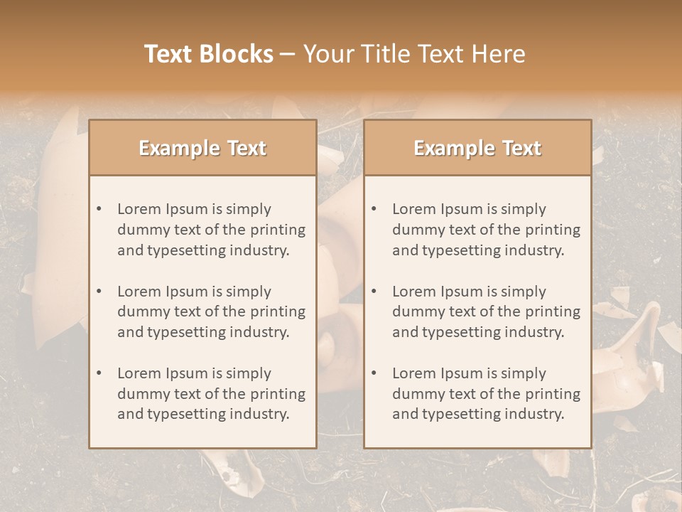 The Old, Broken Doll On The Ground PowerPoint Template