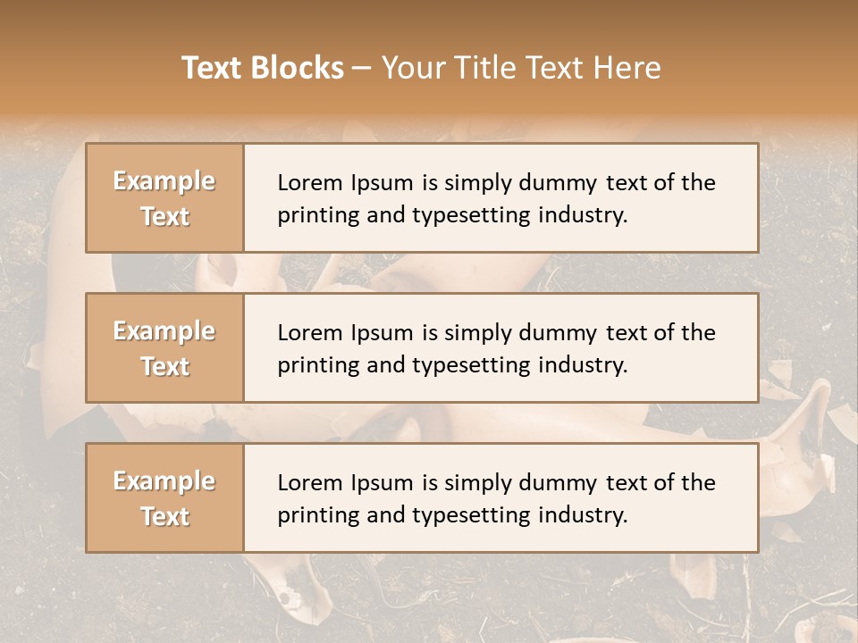 The Old, Broken Doll On The Ground PowerPoint Template