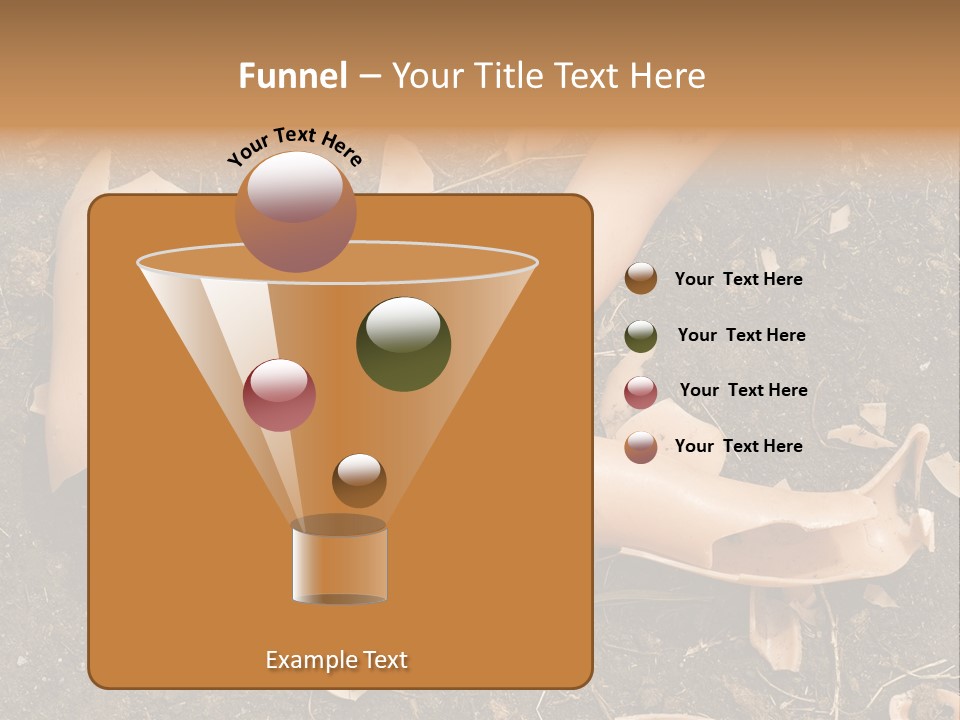 The Old, Broken Doll On The Ground PowerPoint Template