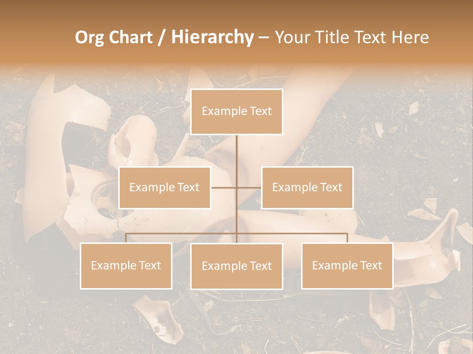 The Old, Broken Doll On The Ground PowerPoint Template