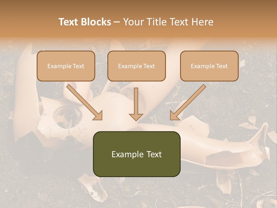 The Old, Broken Doll On The Ground PowerPoint Template