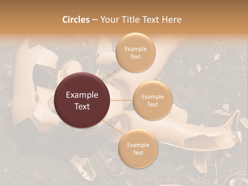 The Old, Broken Doll On The Ground PowerPoint Template