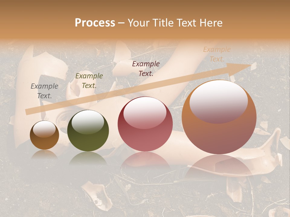 The Old, Broken Doll On The Ground PowerPoint Template