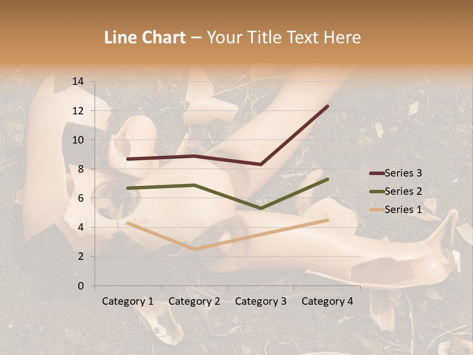 The Old, Broken Doll On The Ground PowerPoint Template