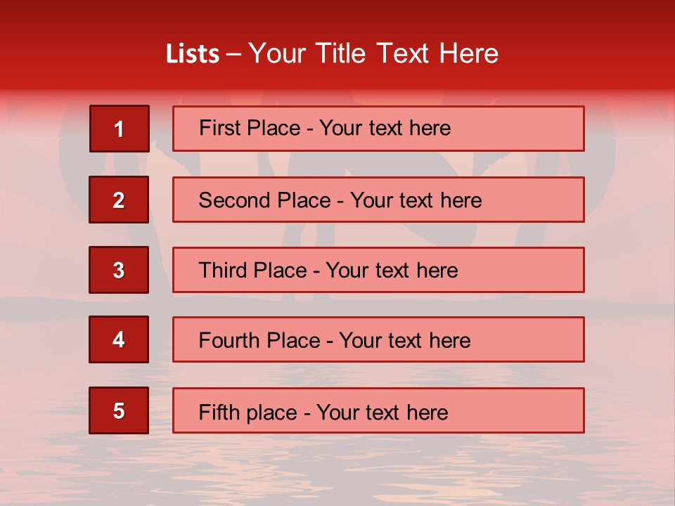Tropical Surfer PowerPoint Template