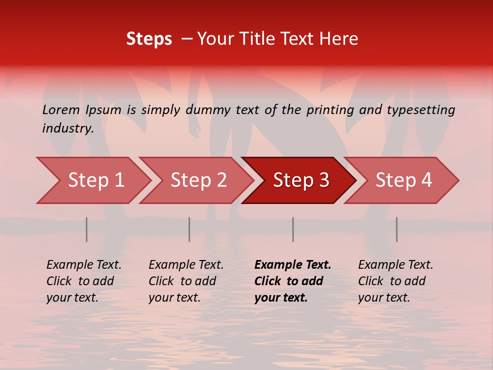 Tropical Surfer PowerPoint Template