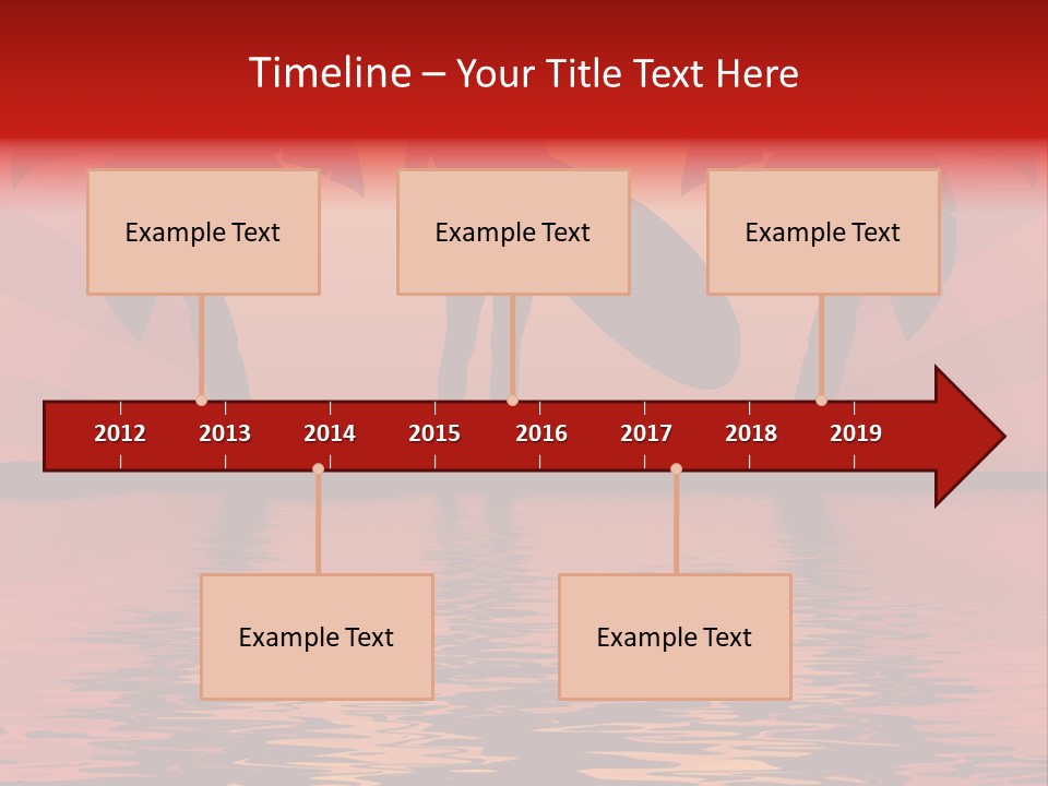 Tropical Surfer PowerPoint Template