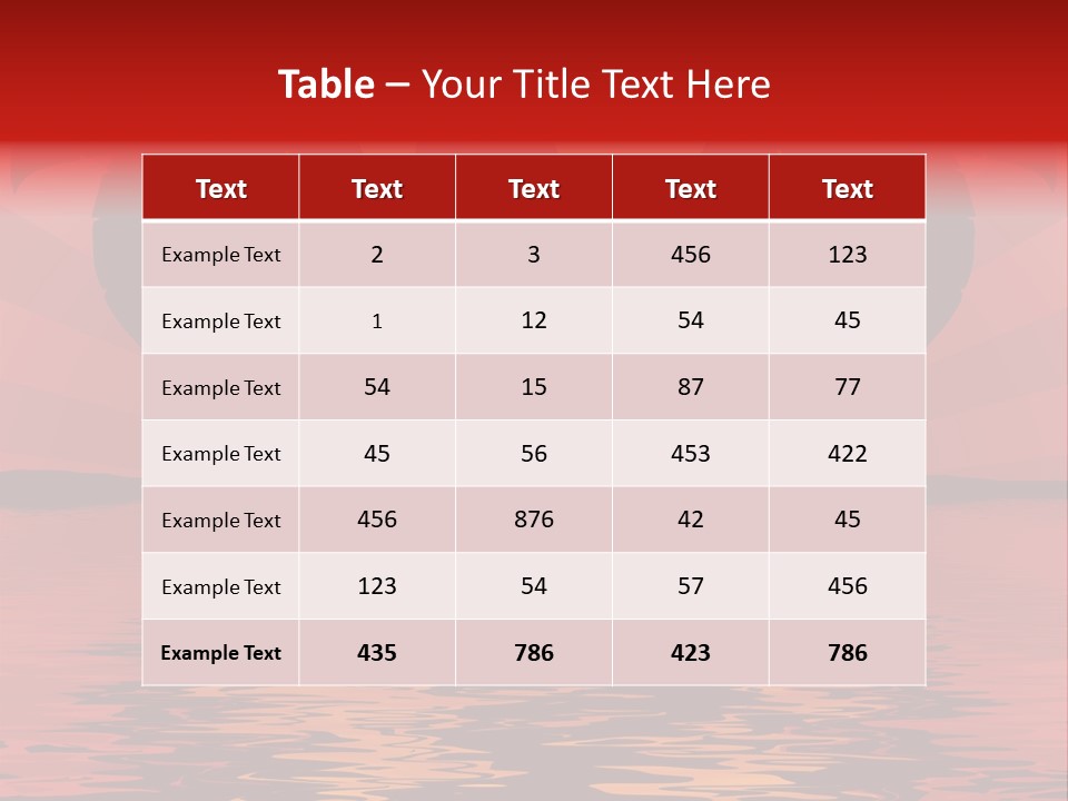 Tropical Surfer PowerPoint Template