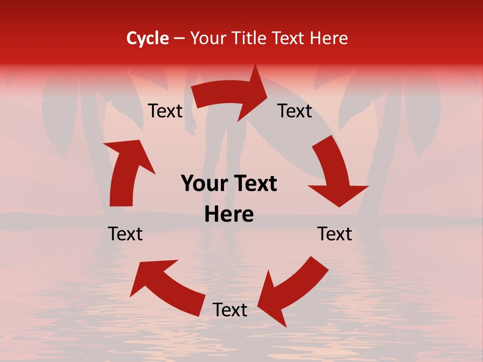 Tropical Surfer PowerPoint Template