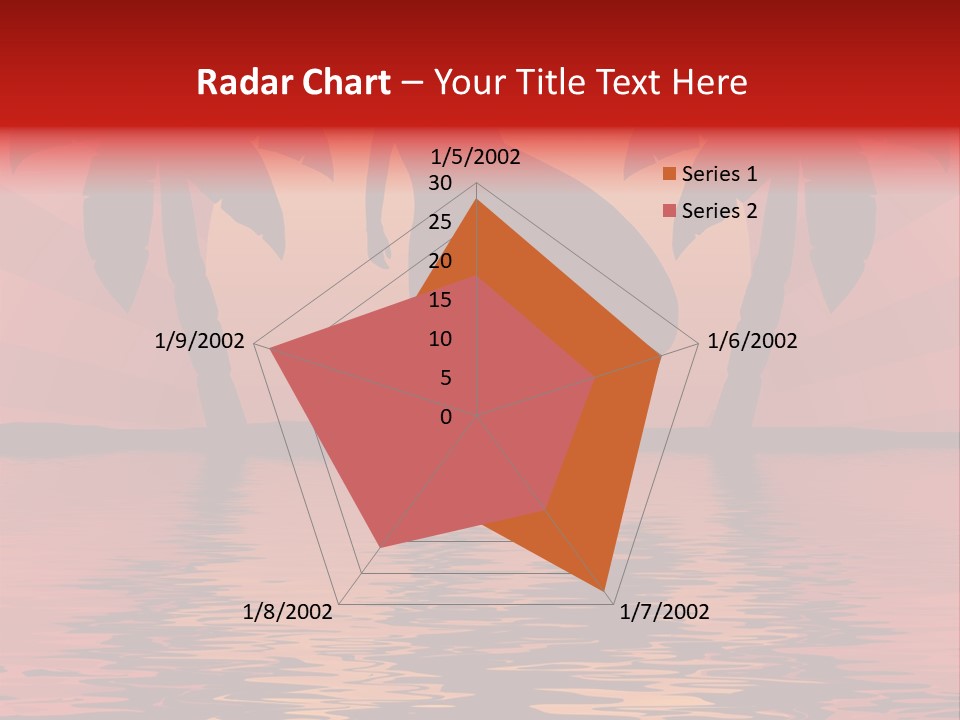 Tropical Surfer PowerPoint Template