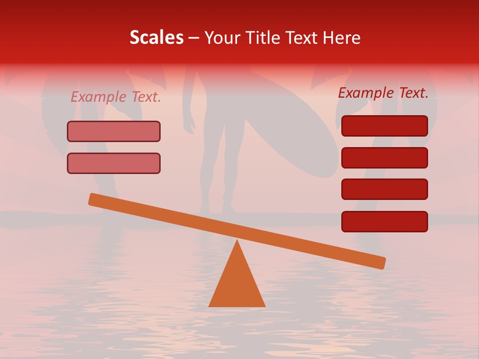 Tropical Surfer PowerPoint Template