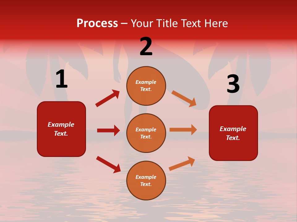 Tropical Surfer PowerPoint Template