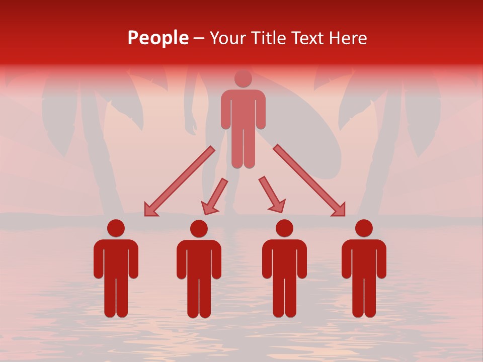 Tropical Surfer PowerPoint Template