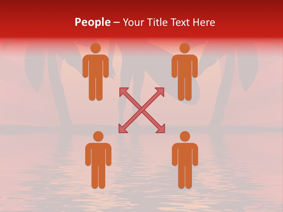 Tropical Surfer PowerPoint Template