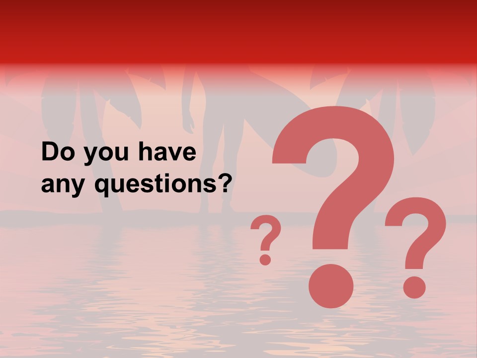 Tropical Surfer PowerPoint Template