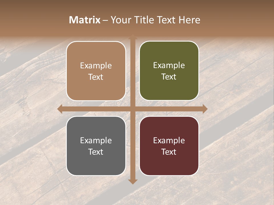 Old Planks Background PowerPoint Template