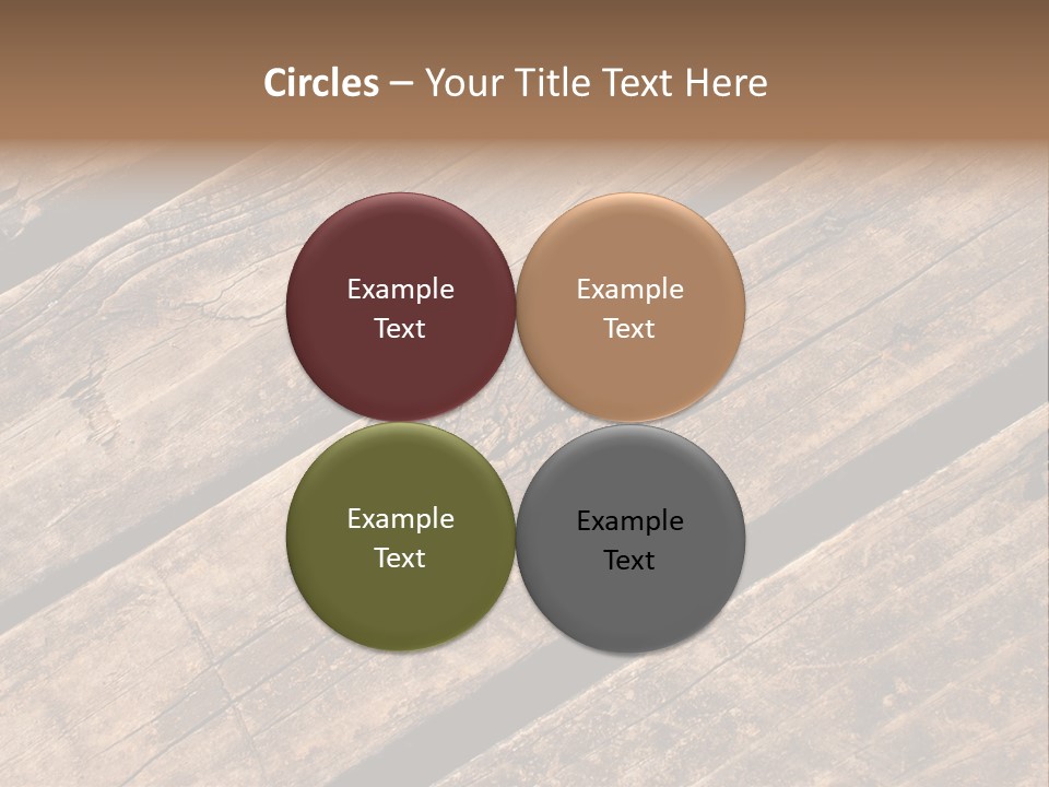 Old Planks Background PowerPoint Template