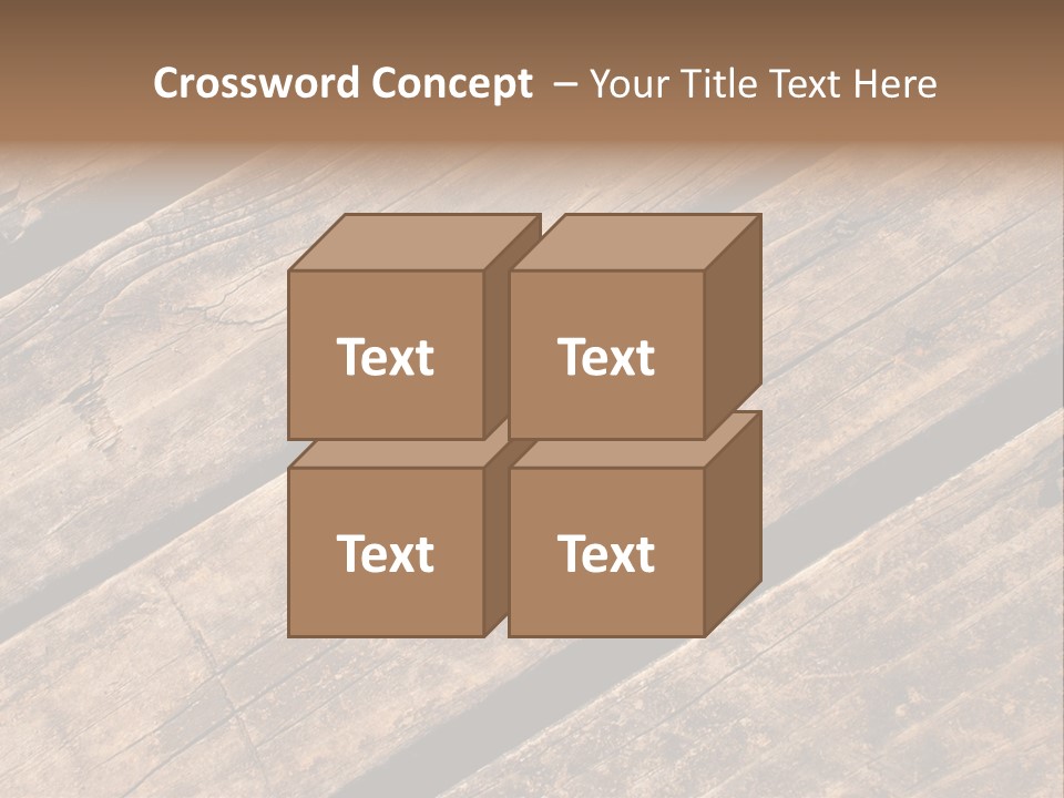 Old Planks Background PowerPoint Template