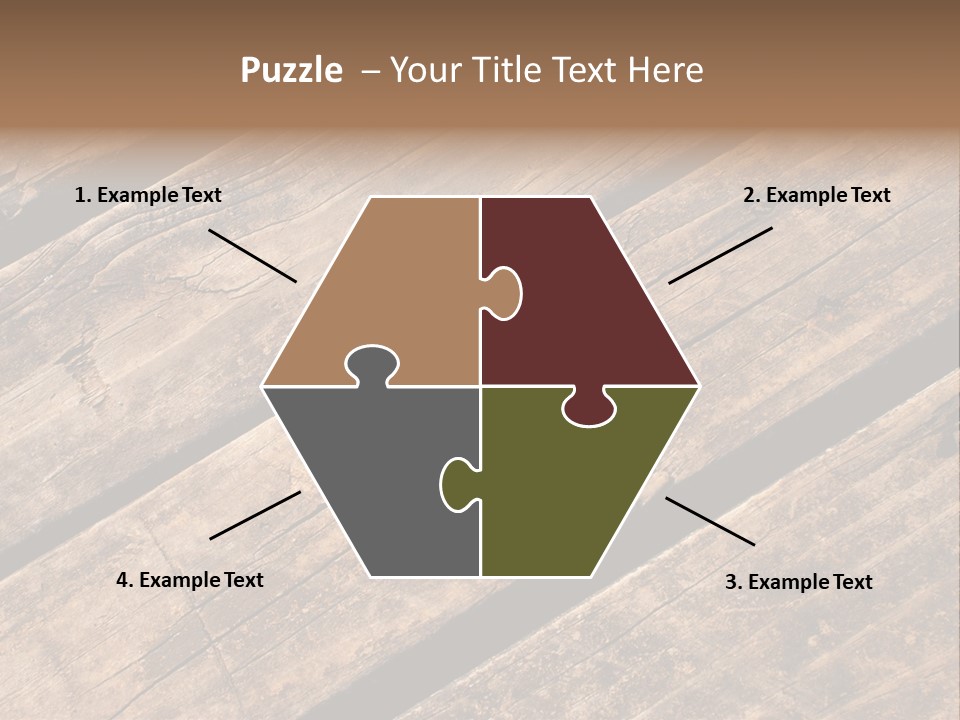 Old Planks Background PowerPoint Template