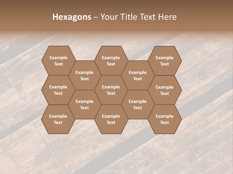 Old Planks Background PowerPoint Template