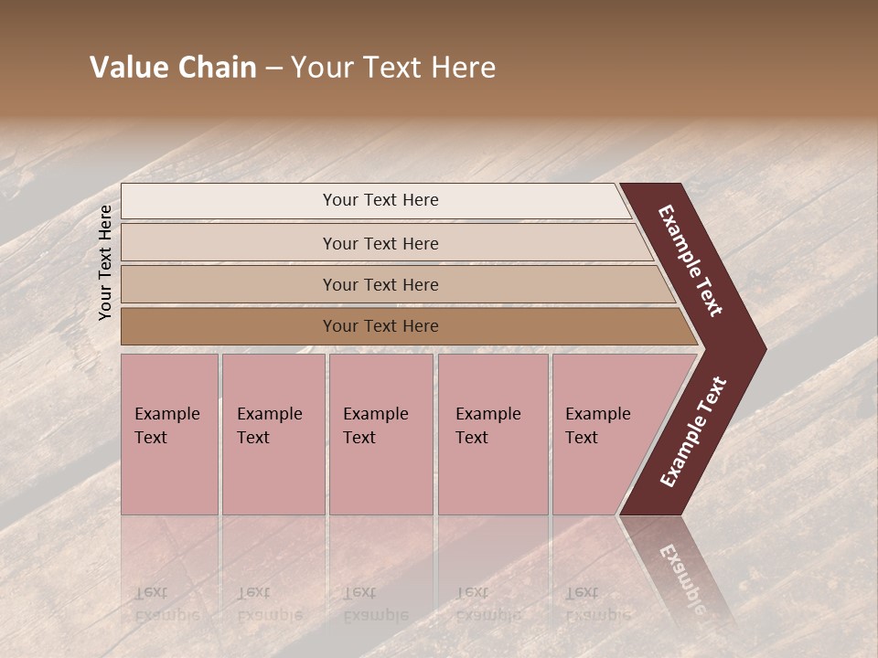 Old Planks Background PowerPoint Template