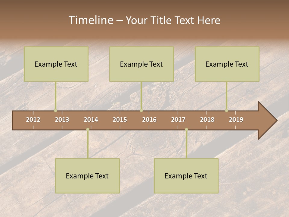 Old Planks Background PowerPoint Template