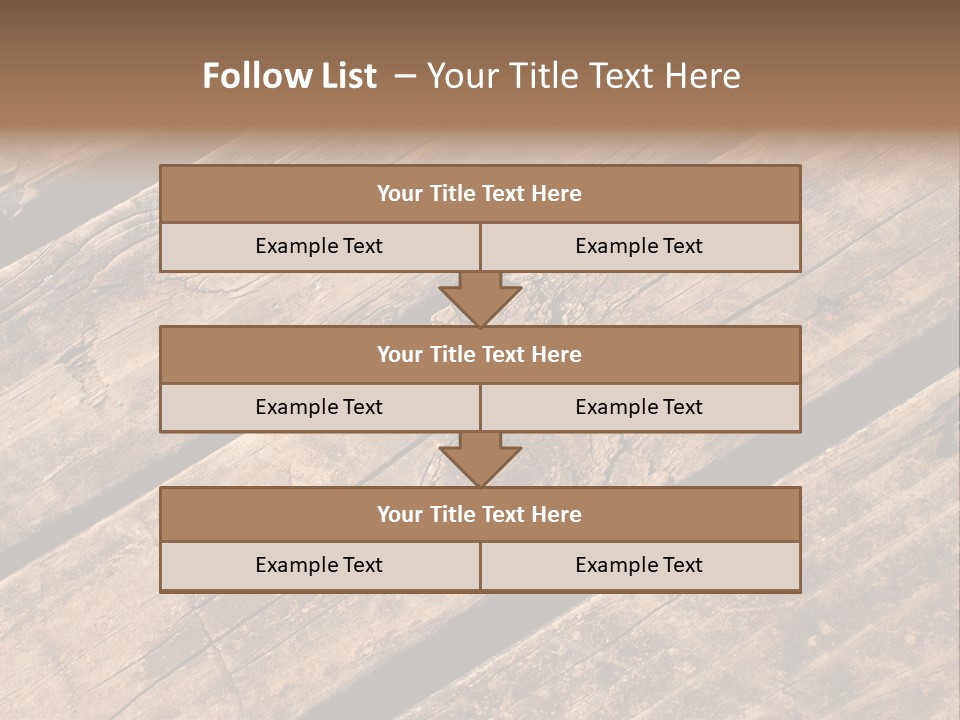 Old Planks Background PowerPoint Template