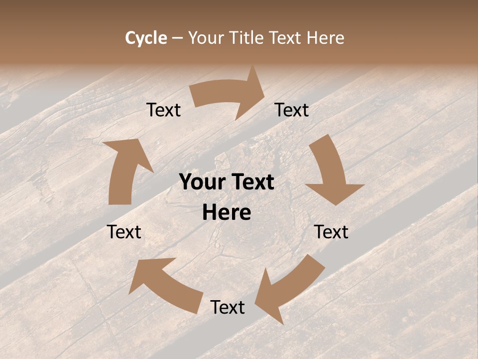 Old Planks Background PowerPoint Template