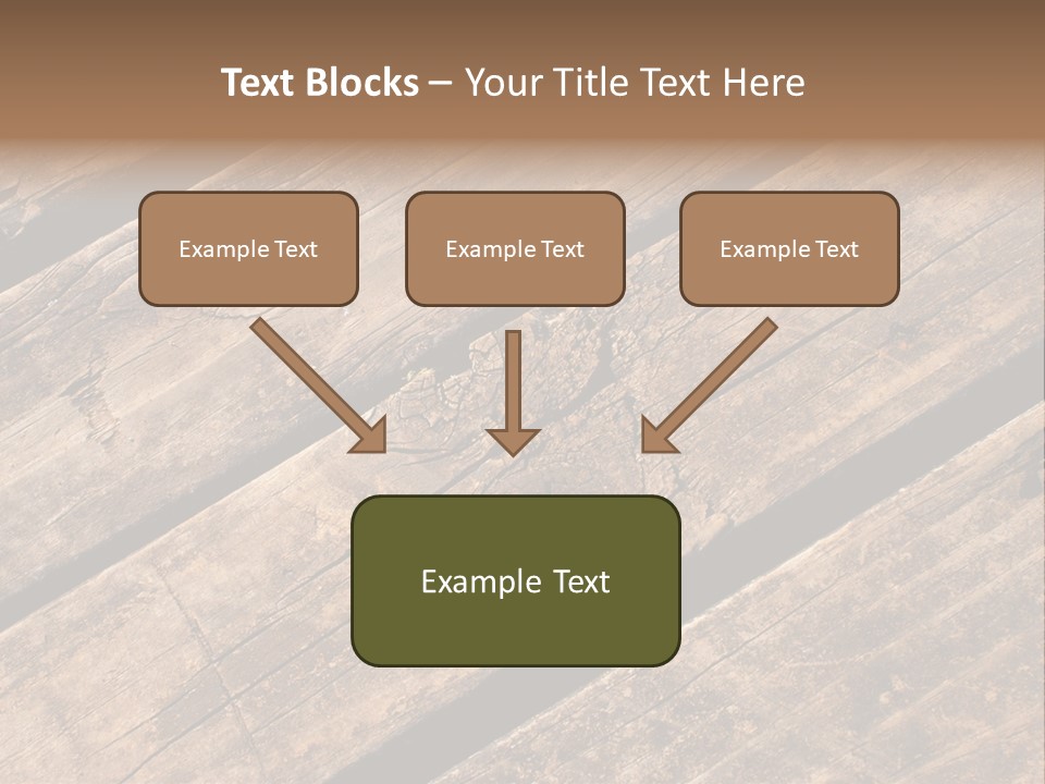 Old Planks Background PowerPoint Template