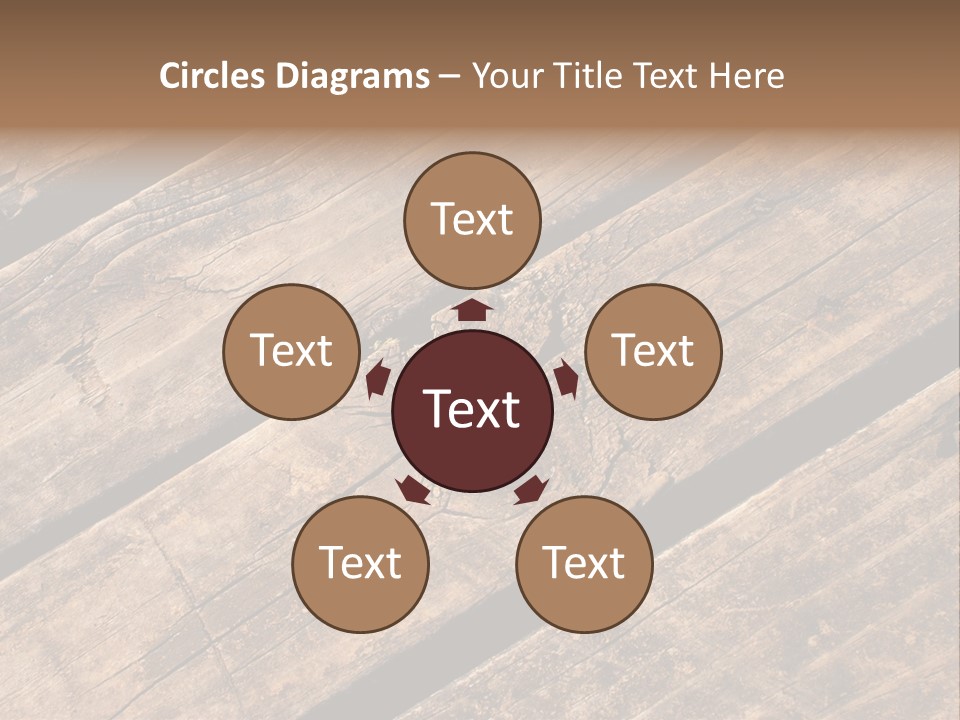Old Planks Background PowerPoint Template