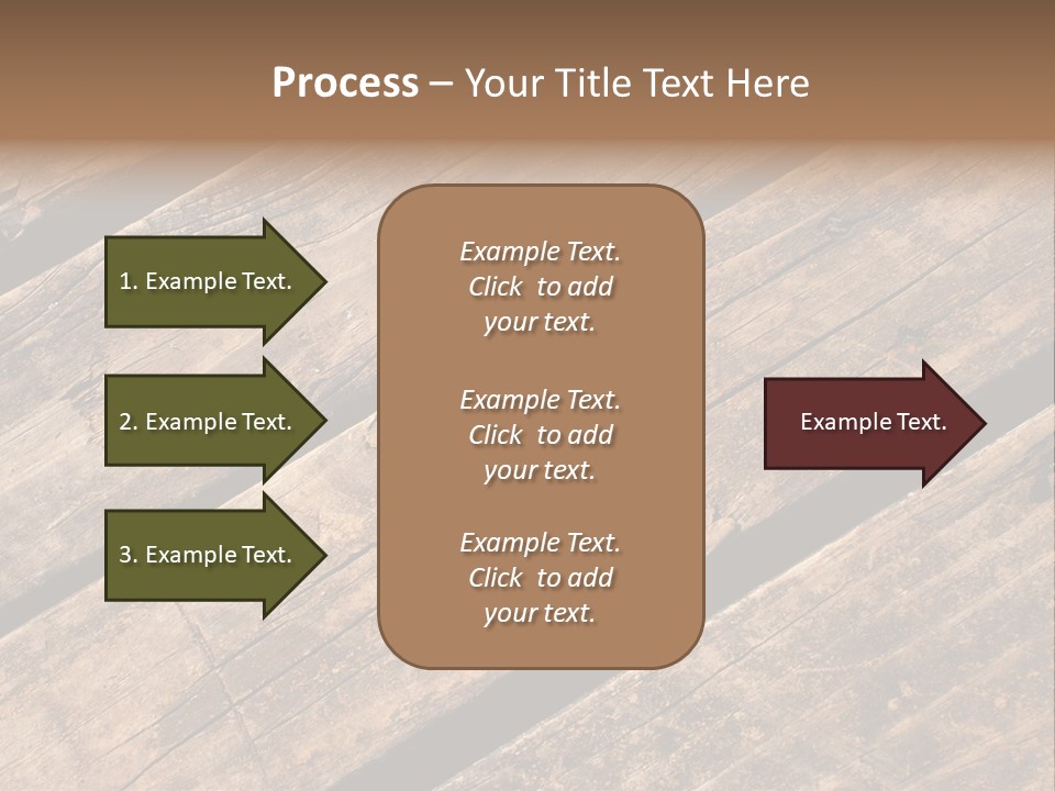 Old Planks Background PowerPoint Template