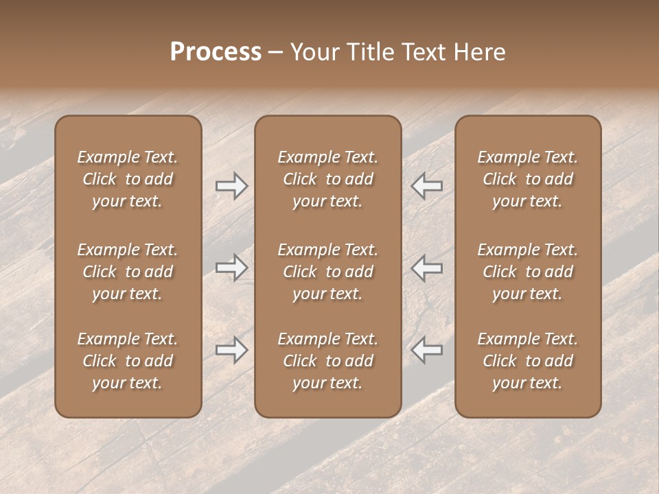 Old Planks Background PowerPoint Template