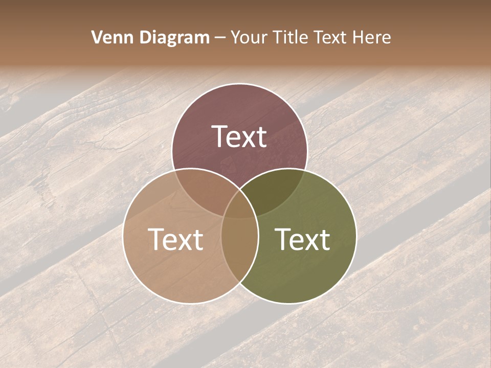 Old Planks Background PowerPoint Template