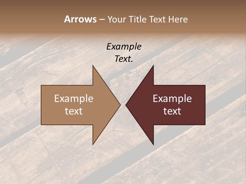 Old Planks Background PowerPoint Template