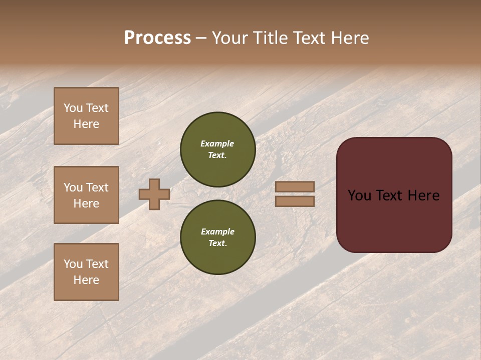 Old Planks Background PowerPoint Template