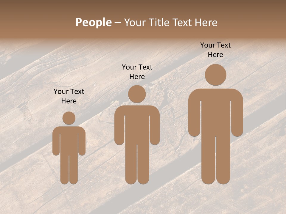 Old Planks Background PowerPoint Template
