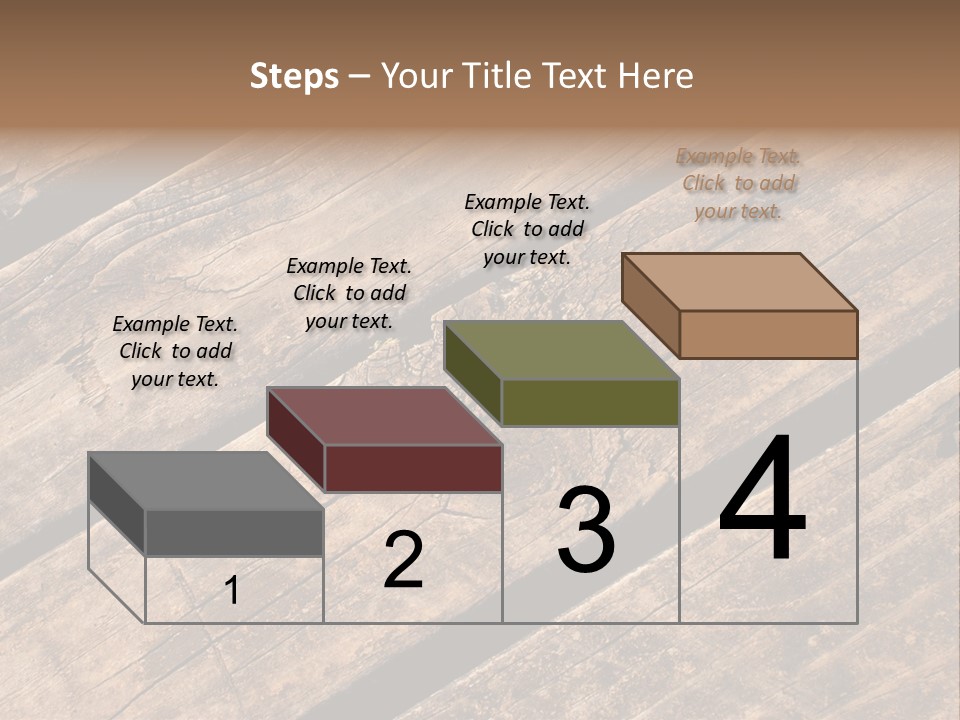 Old Planks Background PowerPoint Template