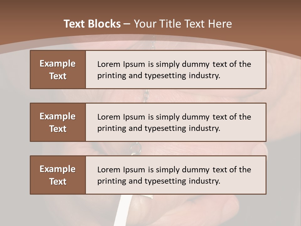 A Close Up View Of Praying Hands PowerPoint Template
