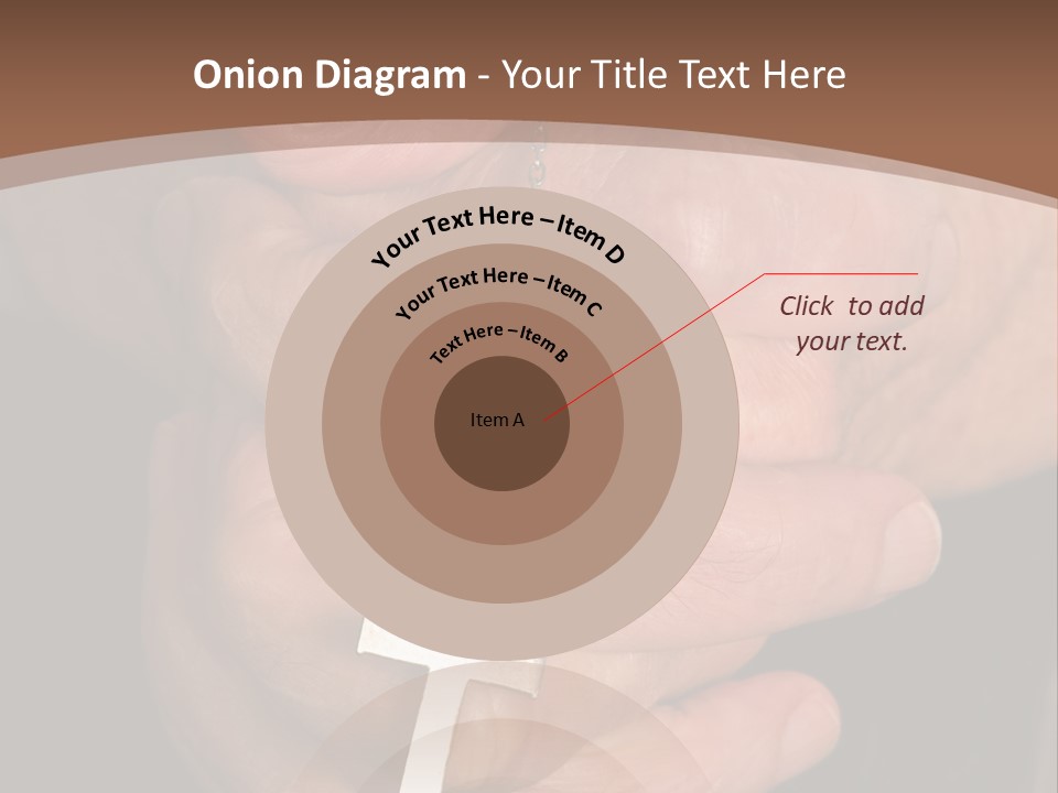 A Close Up View Of Praying Hands PowerPoint Template