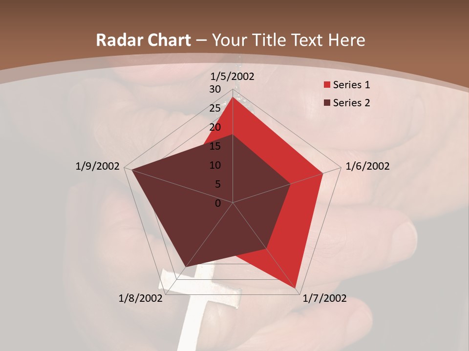 A Close Up View Of Praying Hands PowerPoint Template