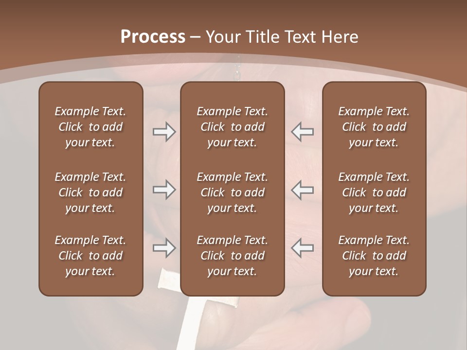 A Close Up View Of Praying Hands PowerPoint Template