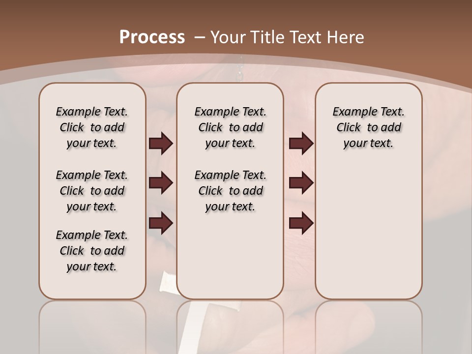 A Close Up View Of Praying Hands PowerPoint Template
