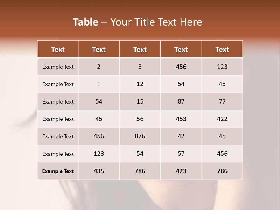A Woman Cry PowerPoint Template