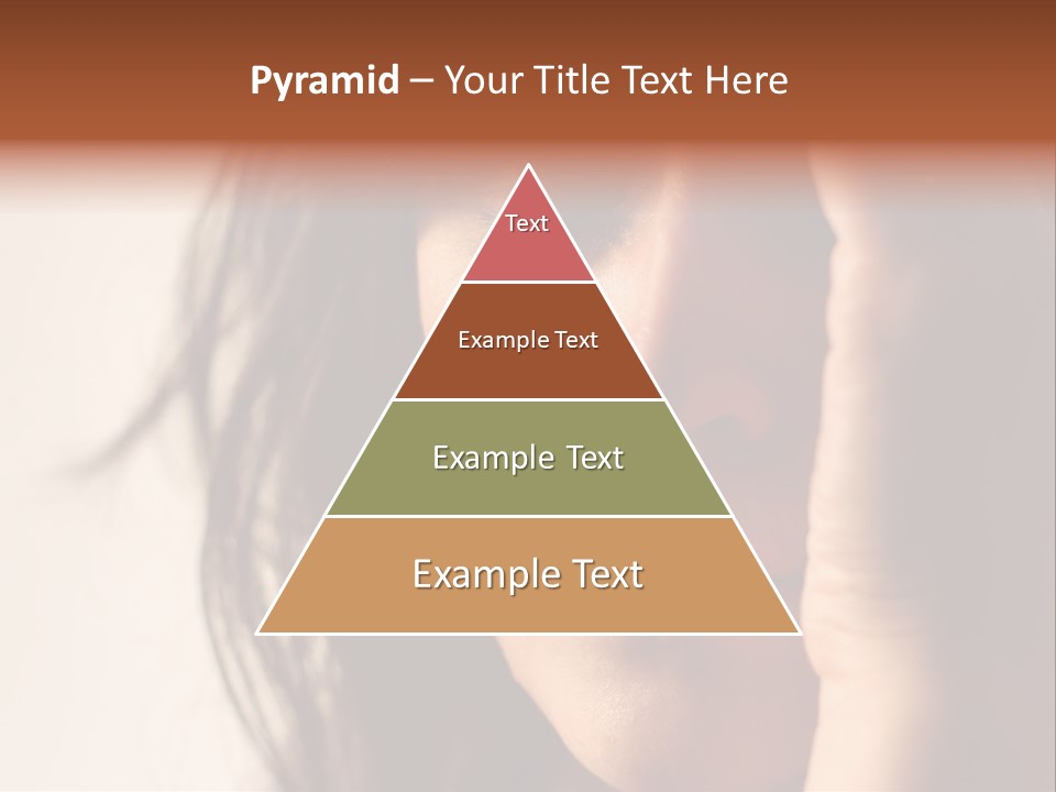 A Woman Cry PowerPoint Template