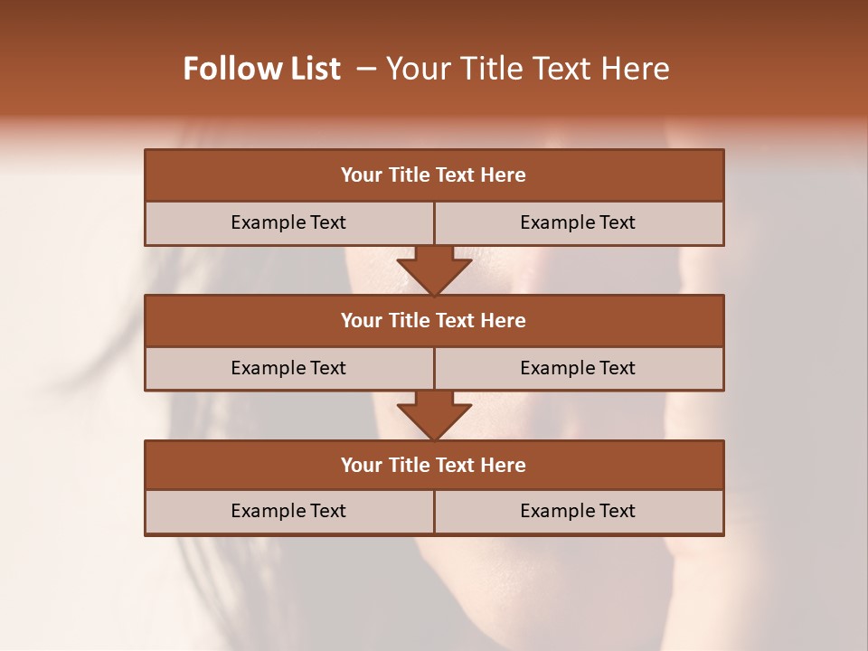 A Woman Cry PowerPoint Template