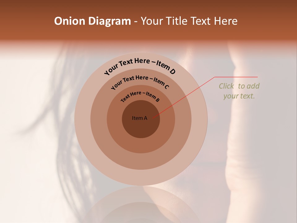 A Woman Cry PowerPoint Template