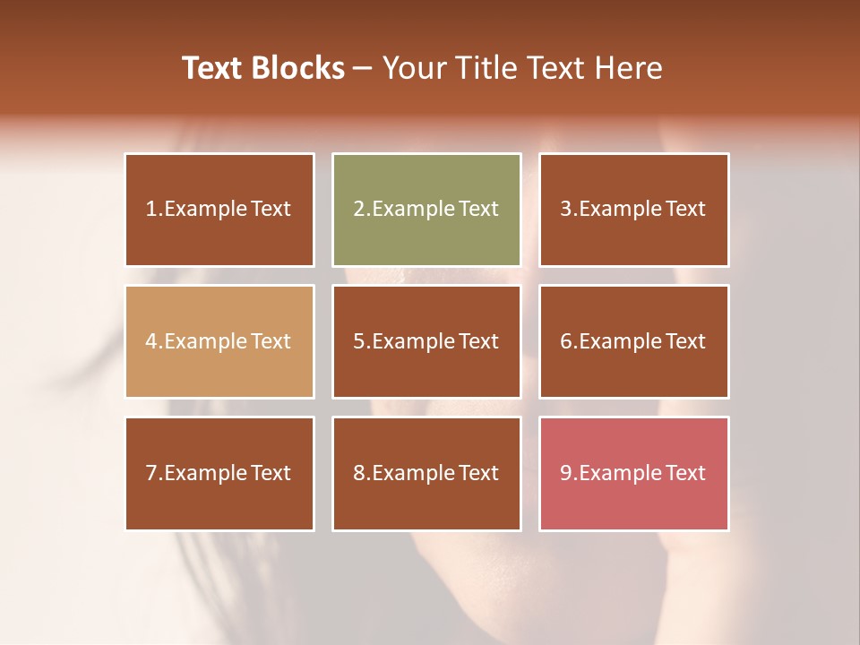 A Woman Cry PowerPoint Template