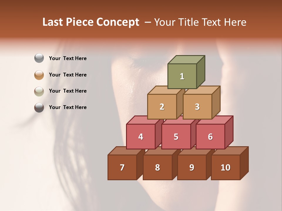 A Woman Cry PowerPoint Template