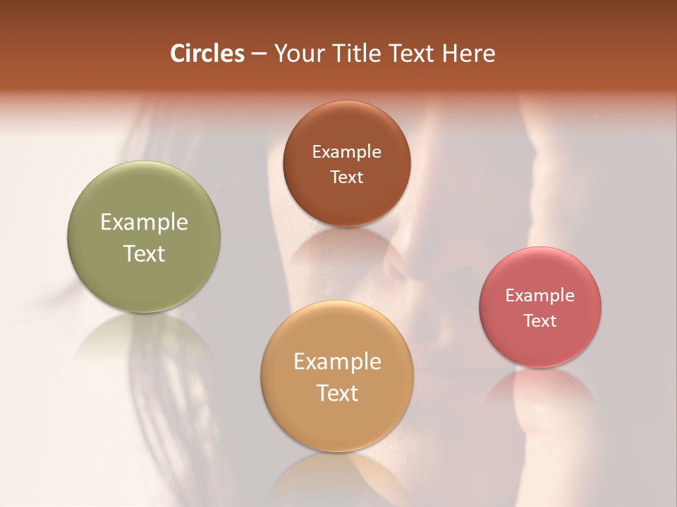 A Woman Cry PowerPoint Template